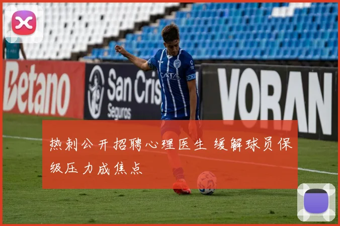 热刺公开招聘心理医生 缓解球员保级压力成焦点